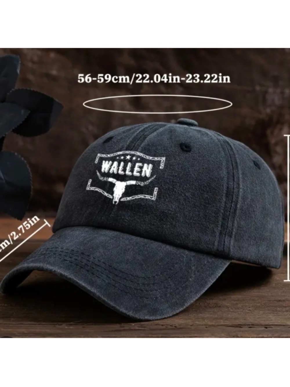 WALLEN Baseball Cap - Picture 8 of 8